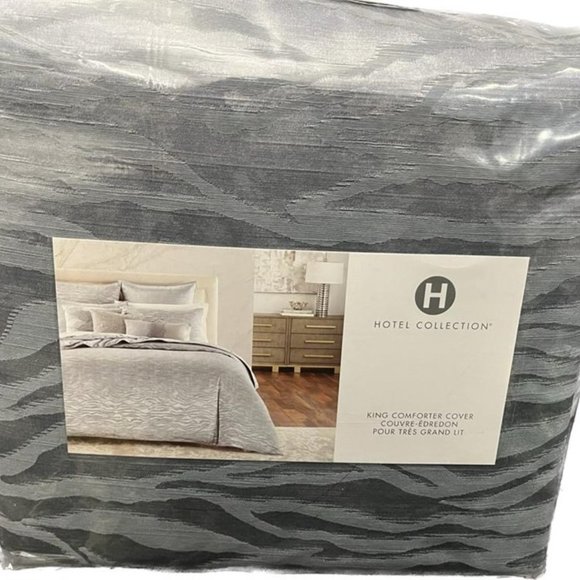 HOTEL COLLECTION COMFORTER COVER SIZE KING - Picture 1 of 2